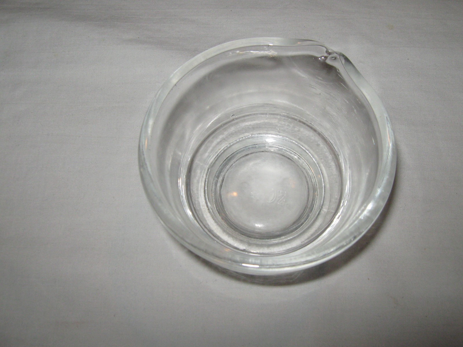 Pharmacy, Morter, Glass , 10″ Circ . , 2 1/2″ High