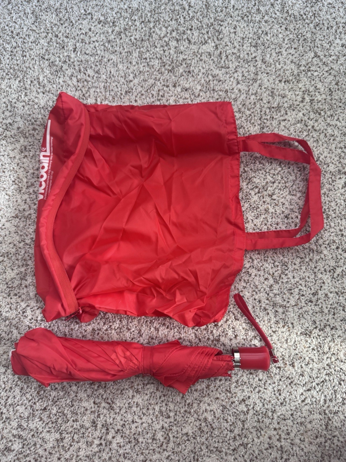 Vicodin Isoptin Drug Rep Narcotic Red Umbrella Rx Pharma Swag 80s VERY RARE