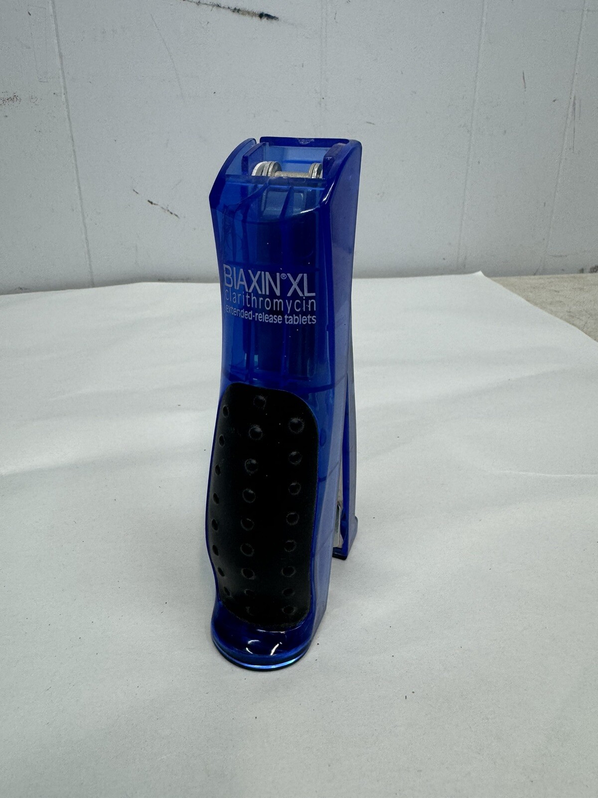 BIAXIN XL Clarithromycin Blue STAPLER Drug Rep Pharmaceutical Promo Advertising