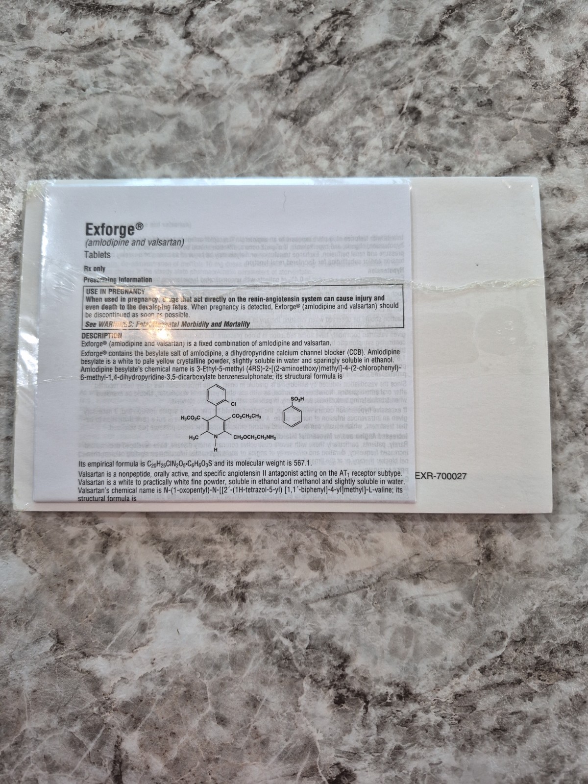 Exforge Heart Notepad Pharmaceutical Marketing New Old Stock
