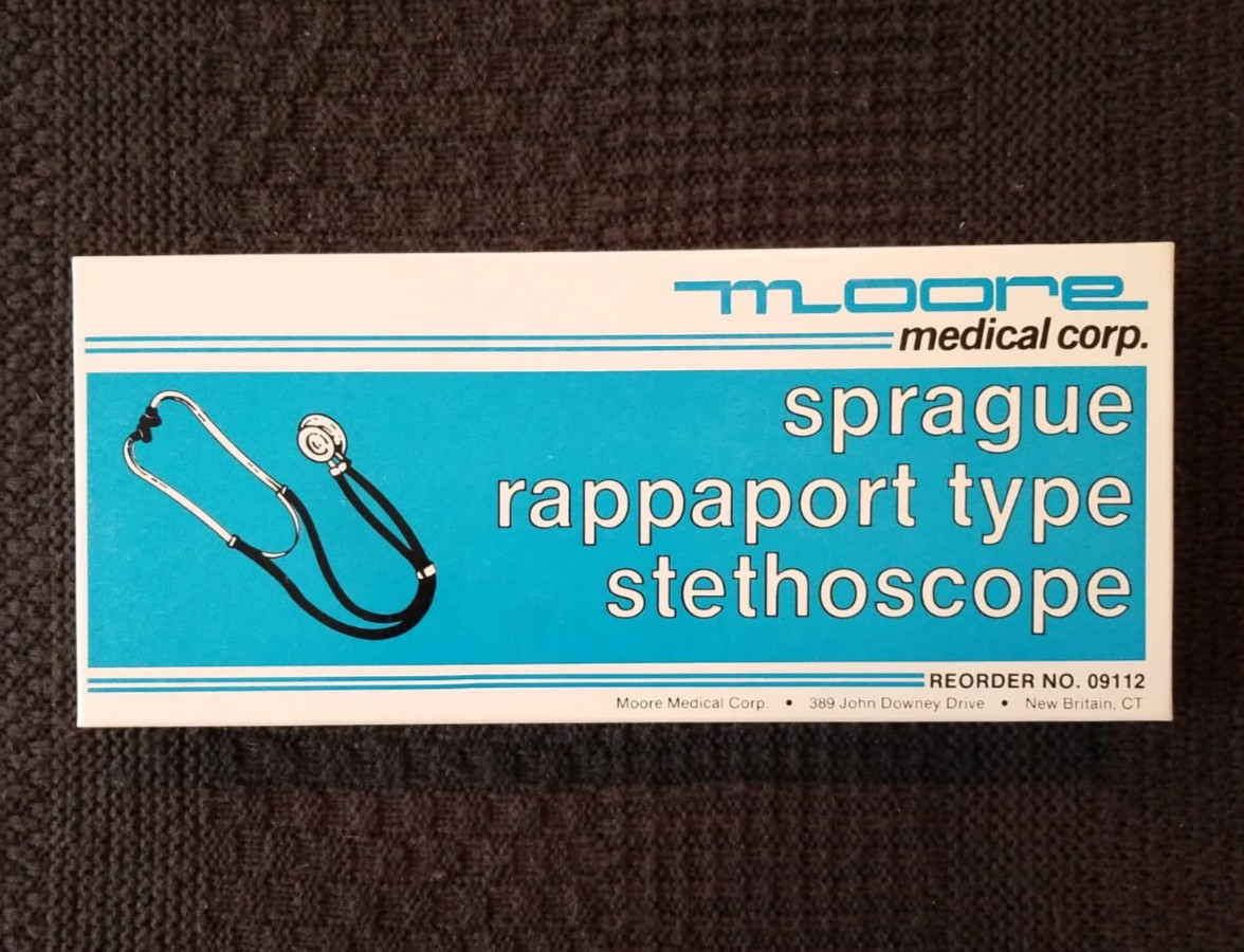 Pharmaceutical Drug Rep Promo Sprague Rappaport Type Stethoscope