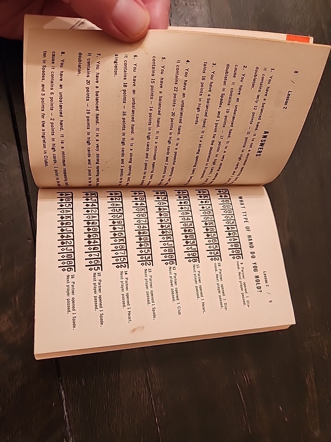 Vintage Cepacol Promo Bridge Bidding Guide 1967