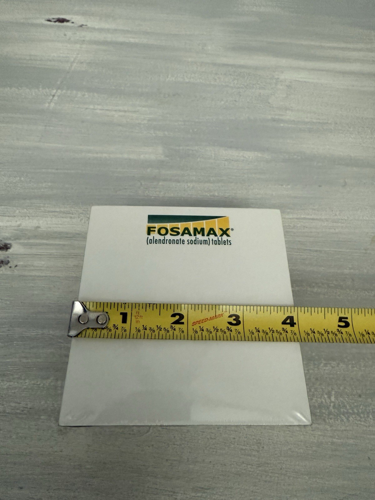 Fosamax Pharmaceutical Drug Rep Notepad Sticky Notes Advertising 4″x4″ New
