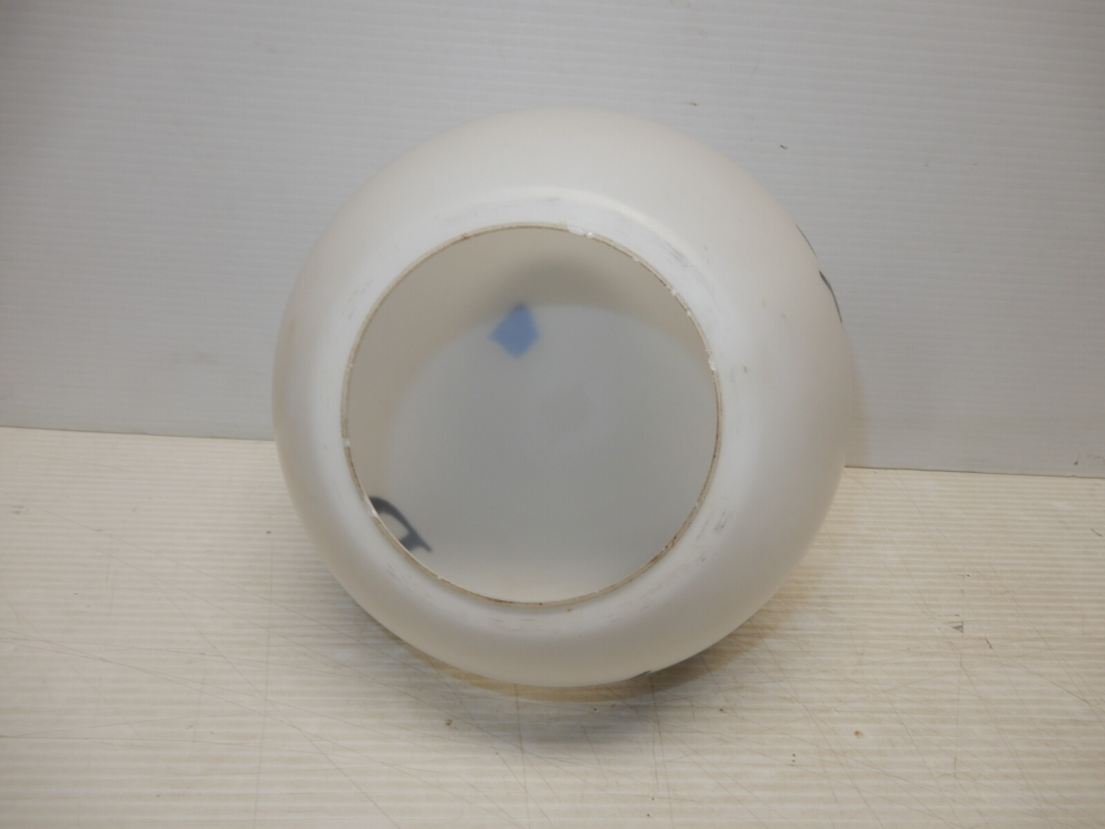 VINTAGE MILK GLASS LAMP SHADE GLOBE PHARMACY PRESCRIPTIONS APOTHECARY