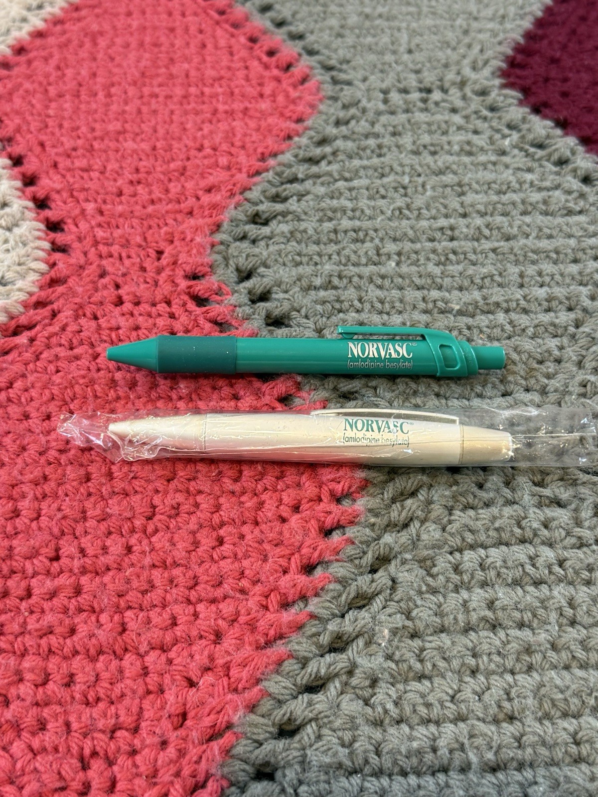NORVASC Medical Drug Rep Pharmaceutical Pens Collectible Advertising
