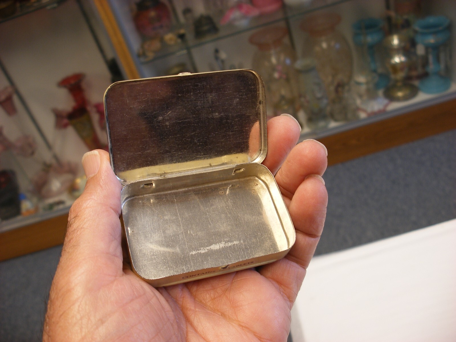 Vtg Medical Pharmacy Quack Cure – Cascarets Laxative Tablets Tin Watkins Co.