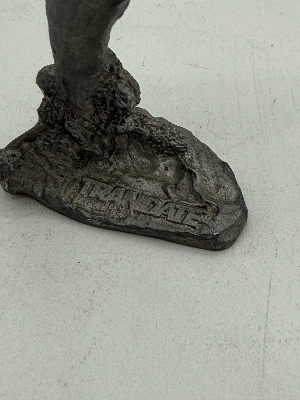 Trandate Labetalol HCI Pharmaceutical Advertising Pewter Whale Figure