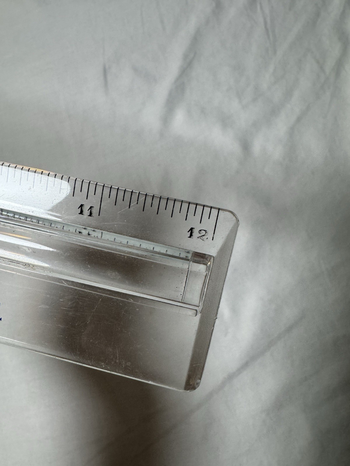 Drug Rep Pharmaceutical Reminyl Galantamine Clear Plastic Ruler Collectible