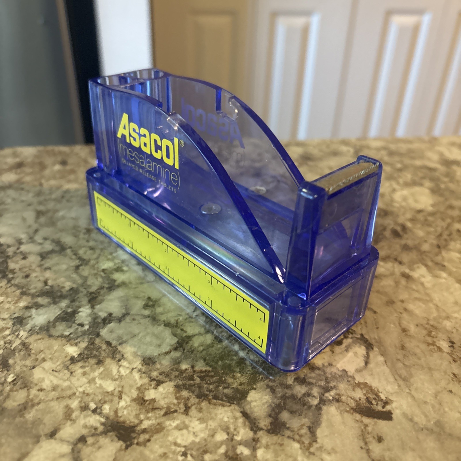 Asacol Mesalamine Tablets Pharmaceutical Advertising Tape Dispenser Rare Prop