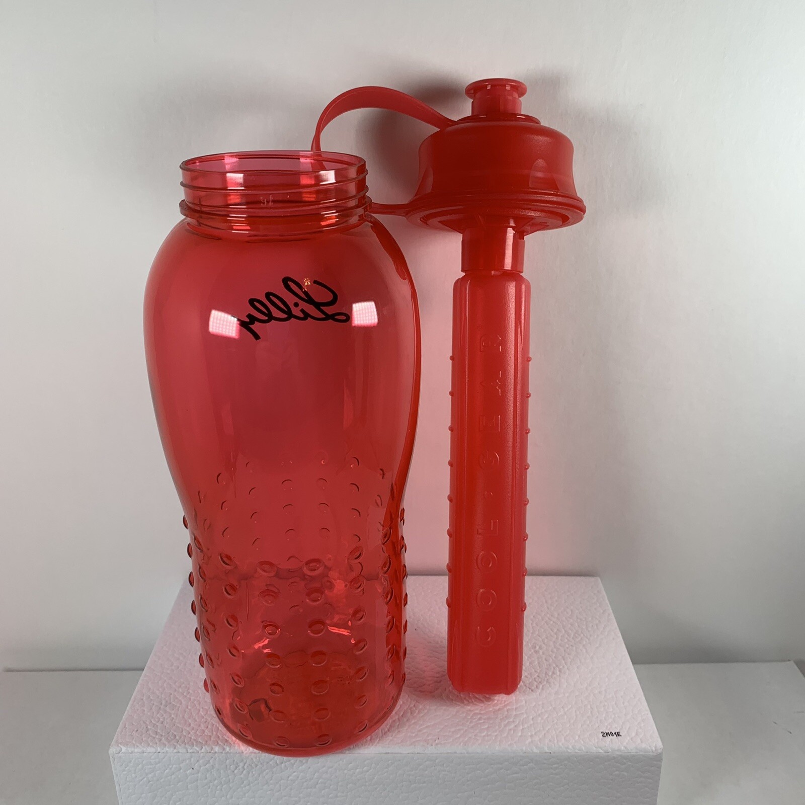 Lilly Pharmaceutical Drug Rep Drinking Bottle Freeze Advertising Collectible ￼￼￼