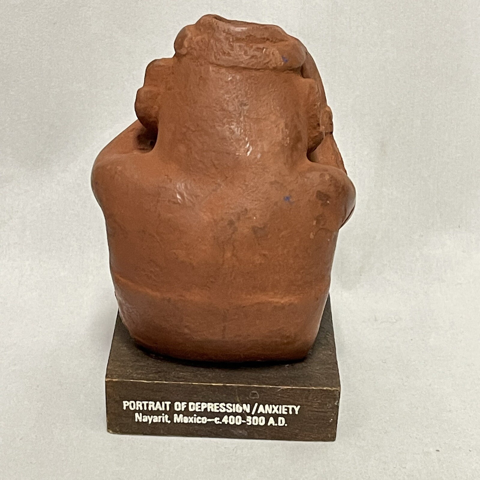 Pharmaceutical Promotional Etrafon 2-10 Portrait of Anxiety Depression Figure