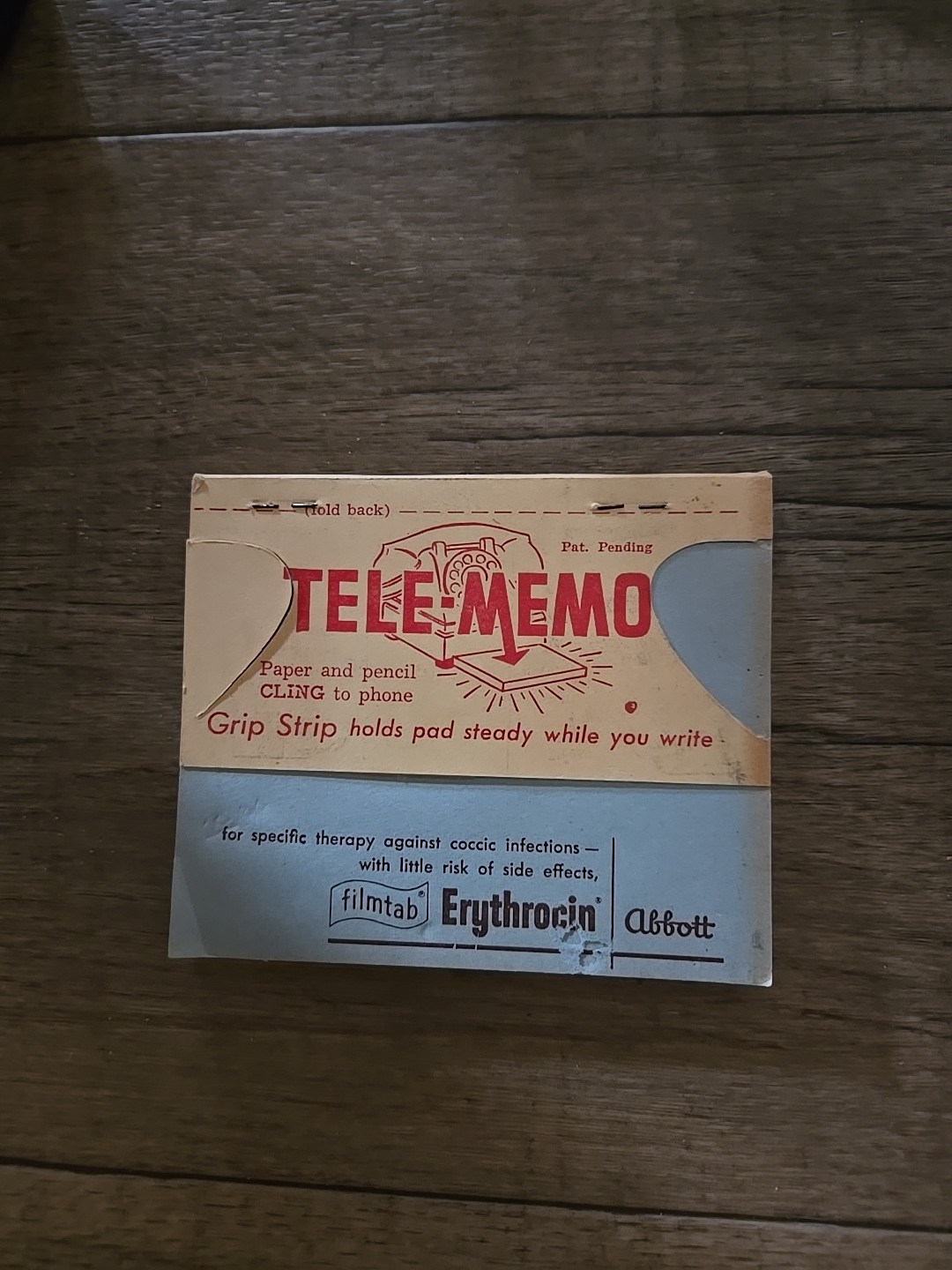 abbott laboratories Vintage Tele-Memo