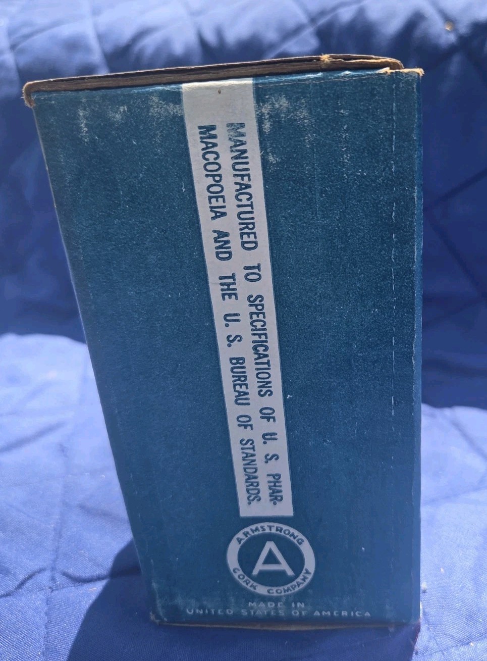 Vintage Armstrong’s Phenix Pharmaceutical 2 Ounce Graduate Cone Shape W/ Box