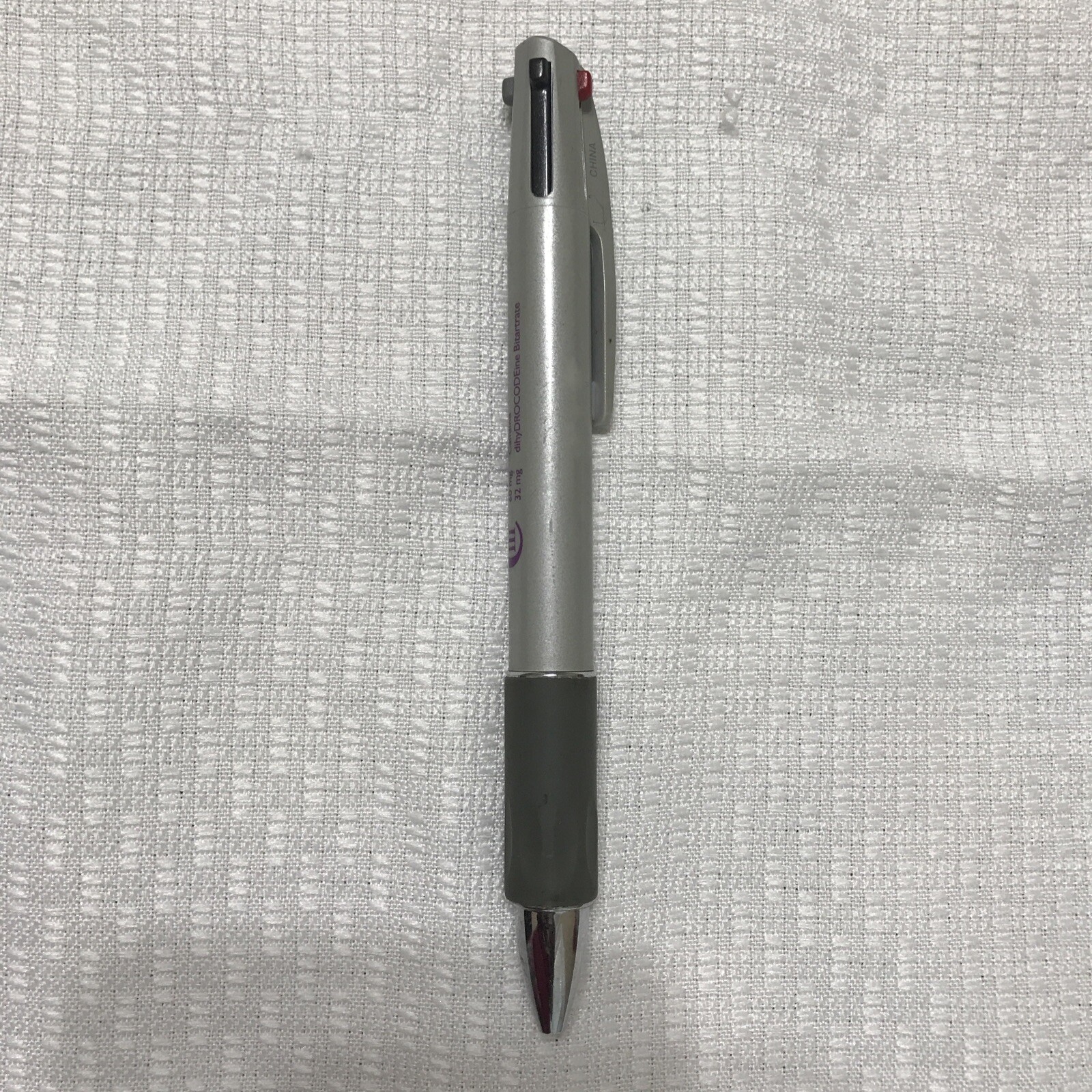 Rare Panlor SS Drug Rep Pharmaceutical Promo Advertising gray Pen blue red black