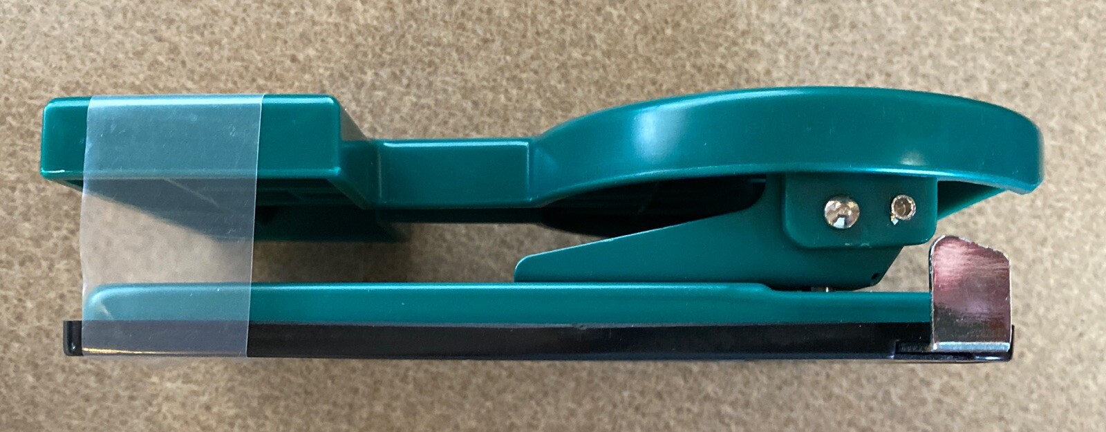 VTG Namenda Pharmacy Advertising Drug Rep Green Two Hole Top Punch Office NOS