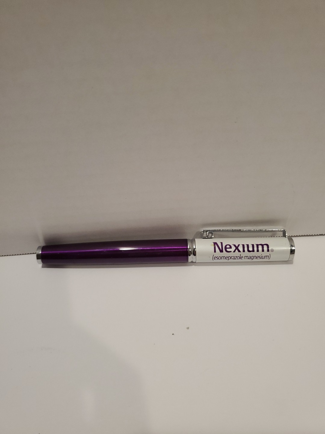Nexium Heavy Metal Archimedes Pen – Pharmaceutical Drug Rep Promotional Item