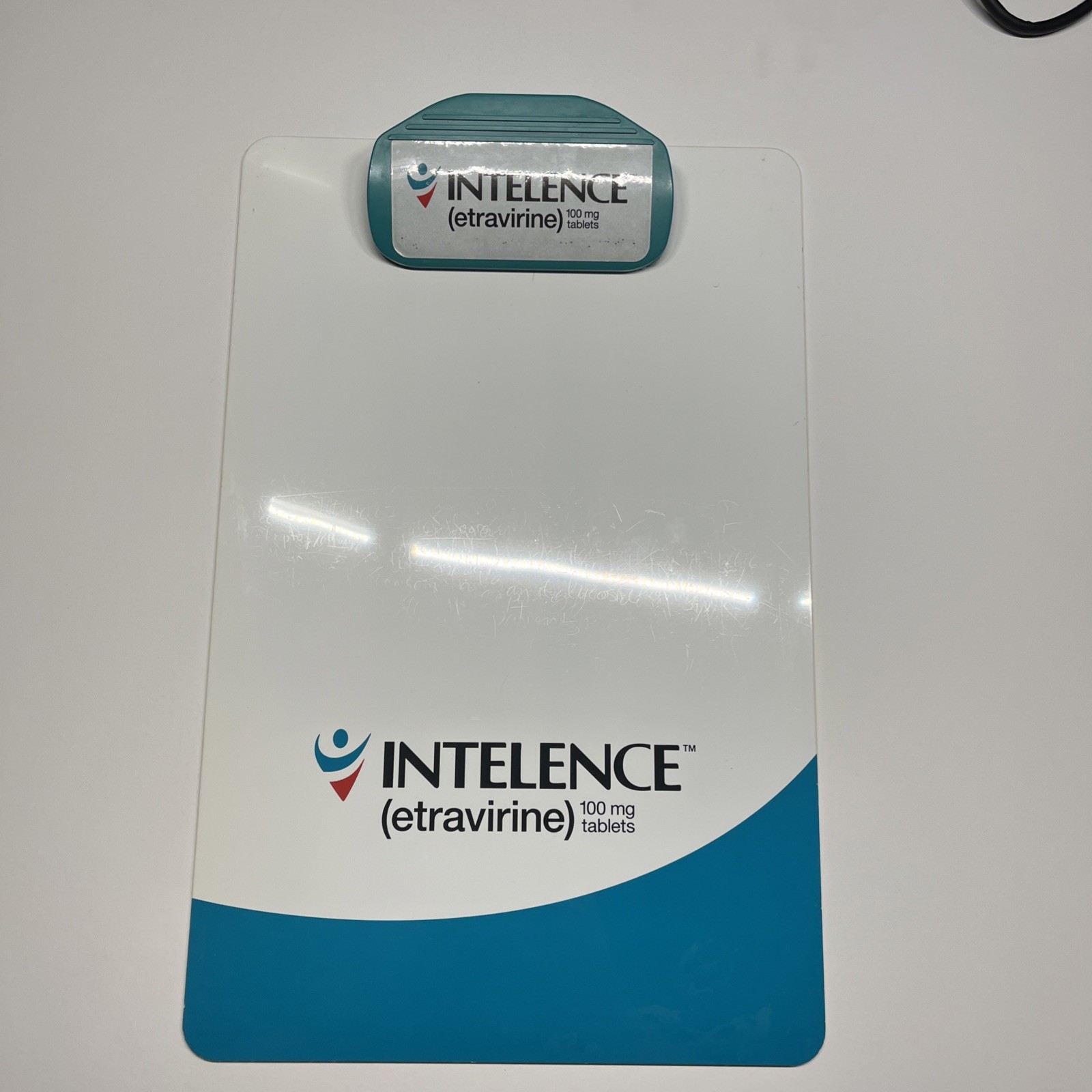 Pharmaceutical Rep Clipboard Intelence Etravirine 14 x 9 Inches