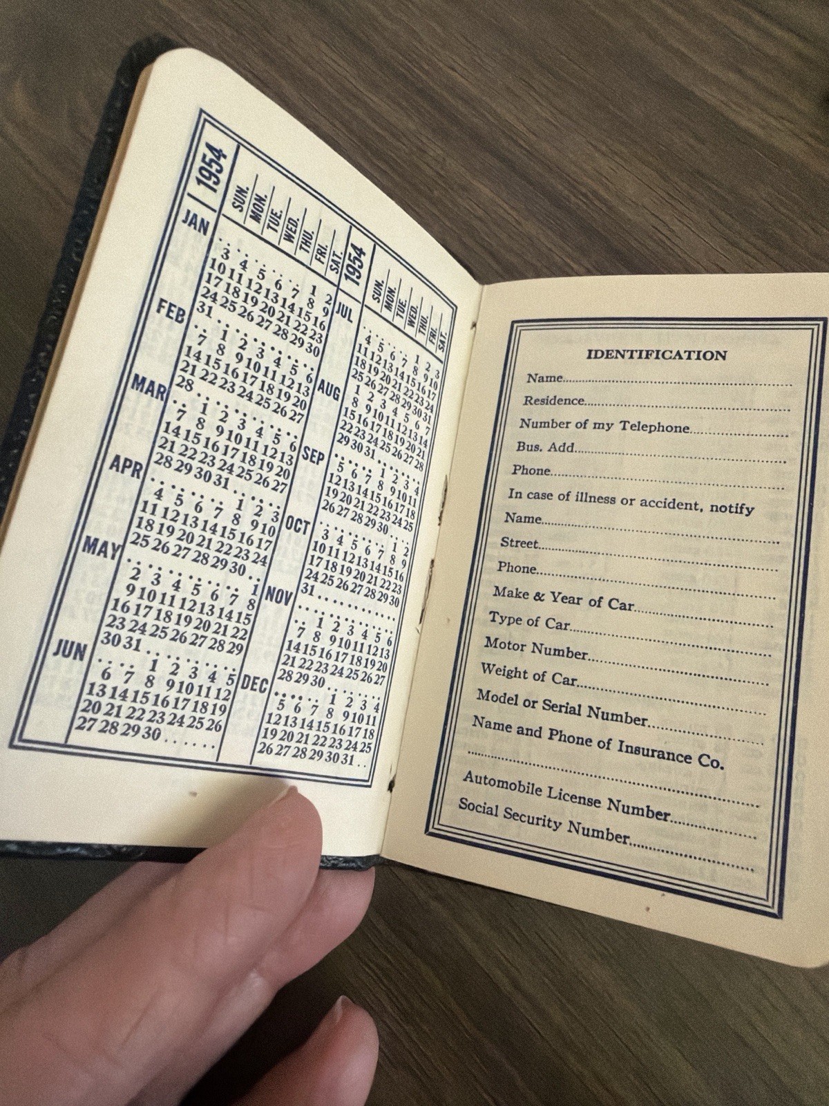 Vintage Ex-Lax Pharmacist Pocket Notebook 1952 Medical Advertising Book Ephemera