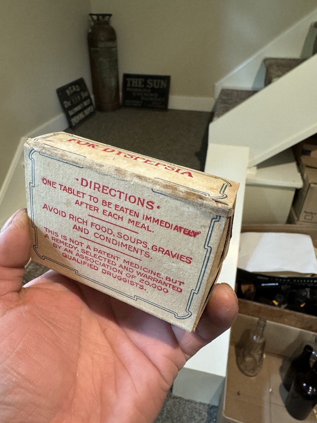 ADS Digestive Tablets American Druggists Syndicate New York NY Full Medicine Box