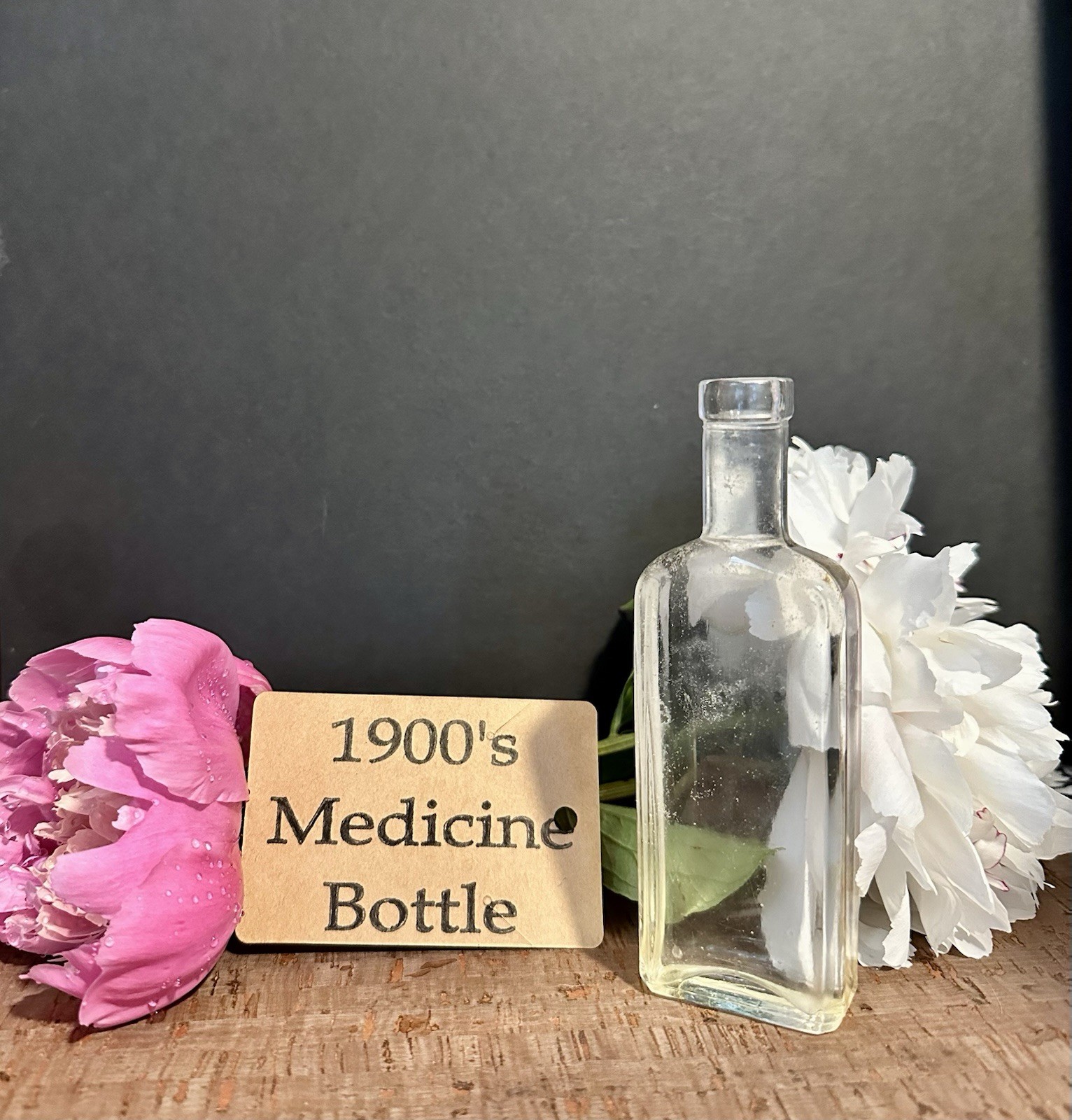 2 fl 1900s Medicine Bottle