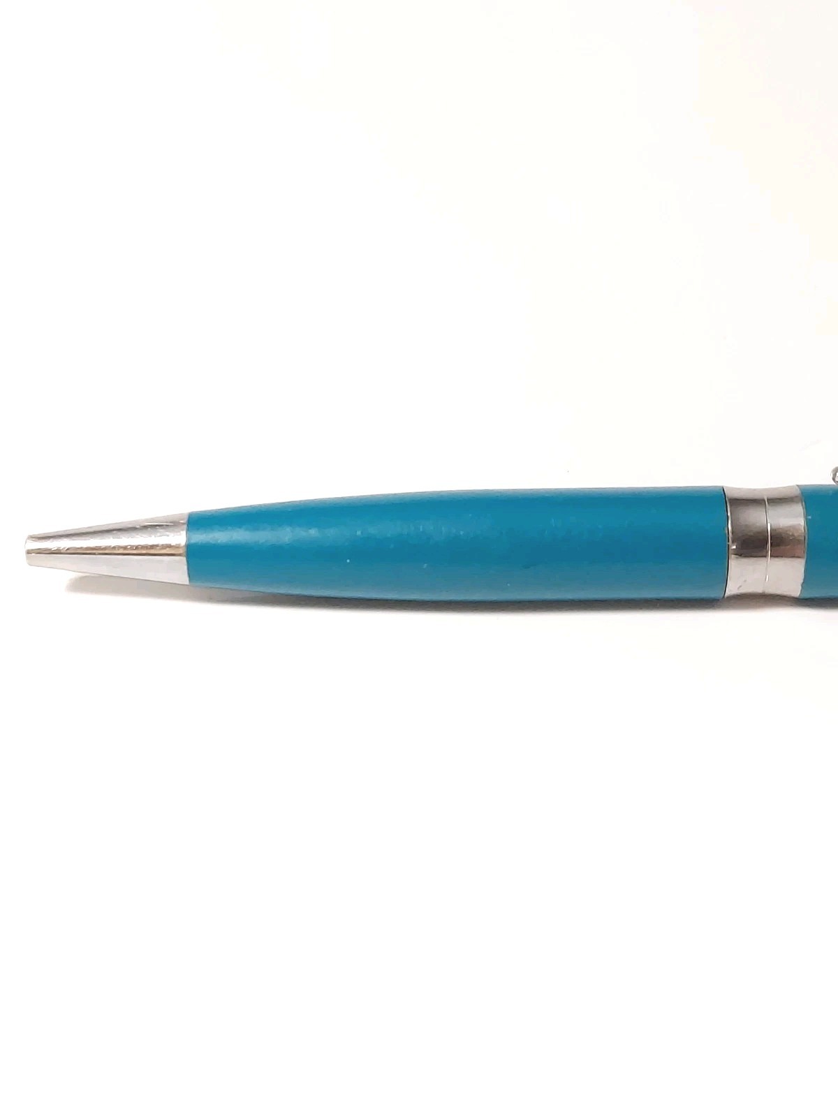 Vintage Pfizer Lipitor Pharmaceutical Ballpoint Pen Blue Metal Drug Rep