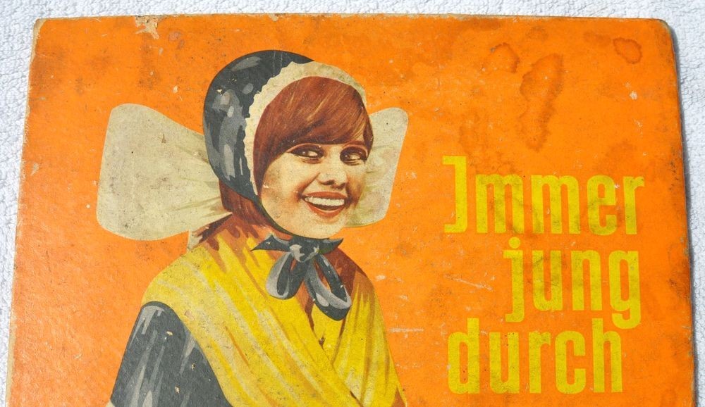 1920s Germany German ALLSAT ZINSSER FOREVER YOUNG Apotheca Pharmacy Cure Poster
