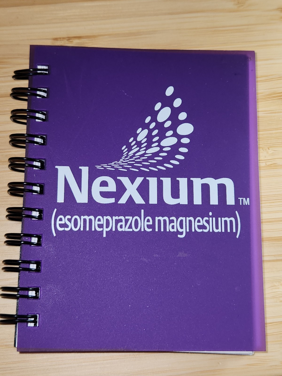 NEW RARE Nexium Pharmaceutical Drug Rep Notebook Promo Advertising