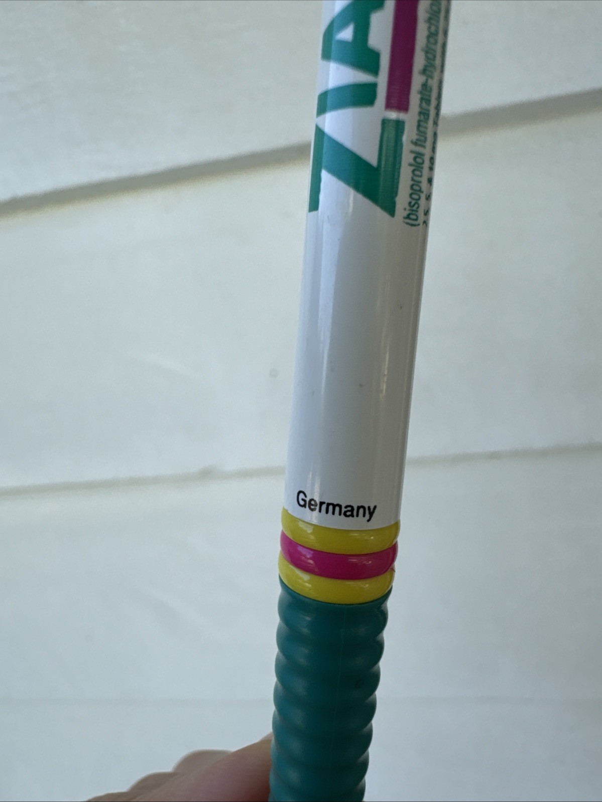 ZIAC Pharmaceutical Promo Pen Procter Gamble Retro RX Ad Germany