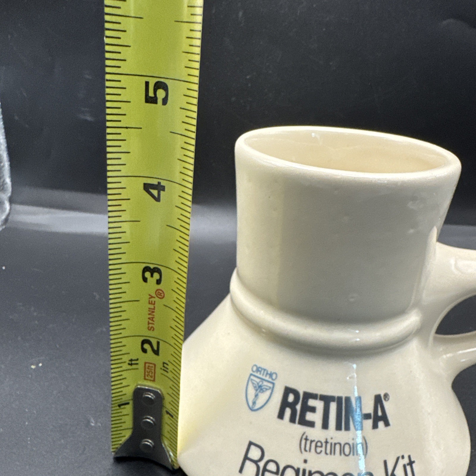 Vintage Non Spill Mug Pharmaceutical Advertisement