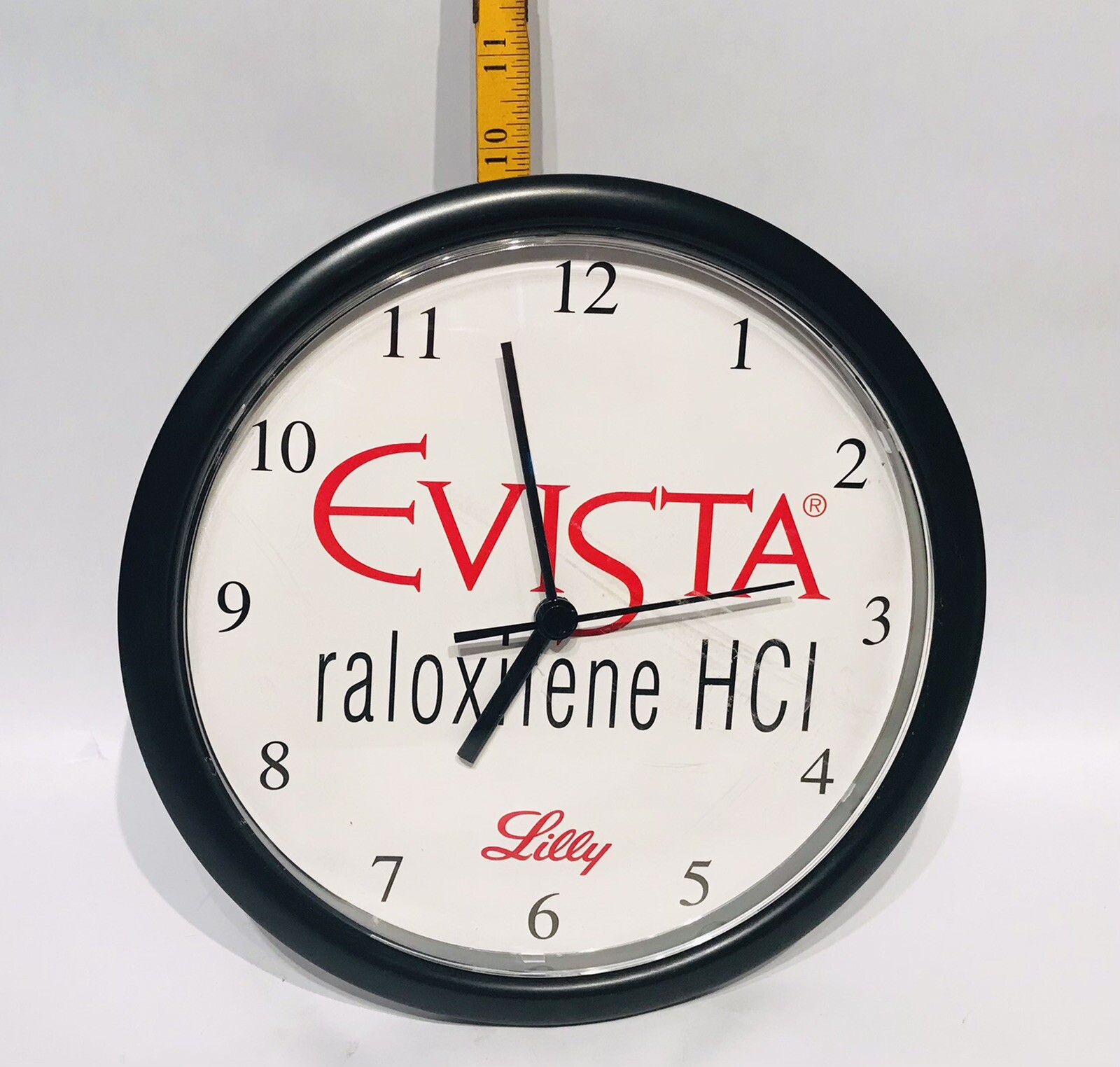 Wall Clock Promo Pharmaceutical 10 IN QUARTZ Wall Clock Evista raloxifene HCL
