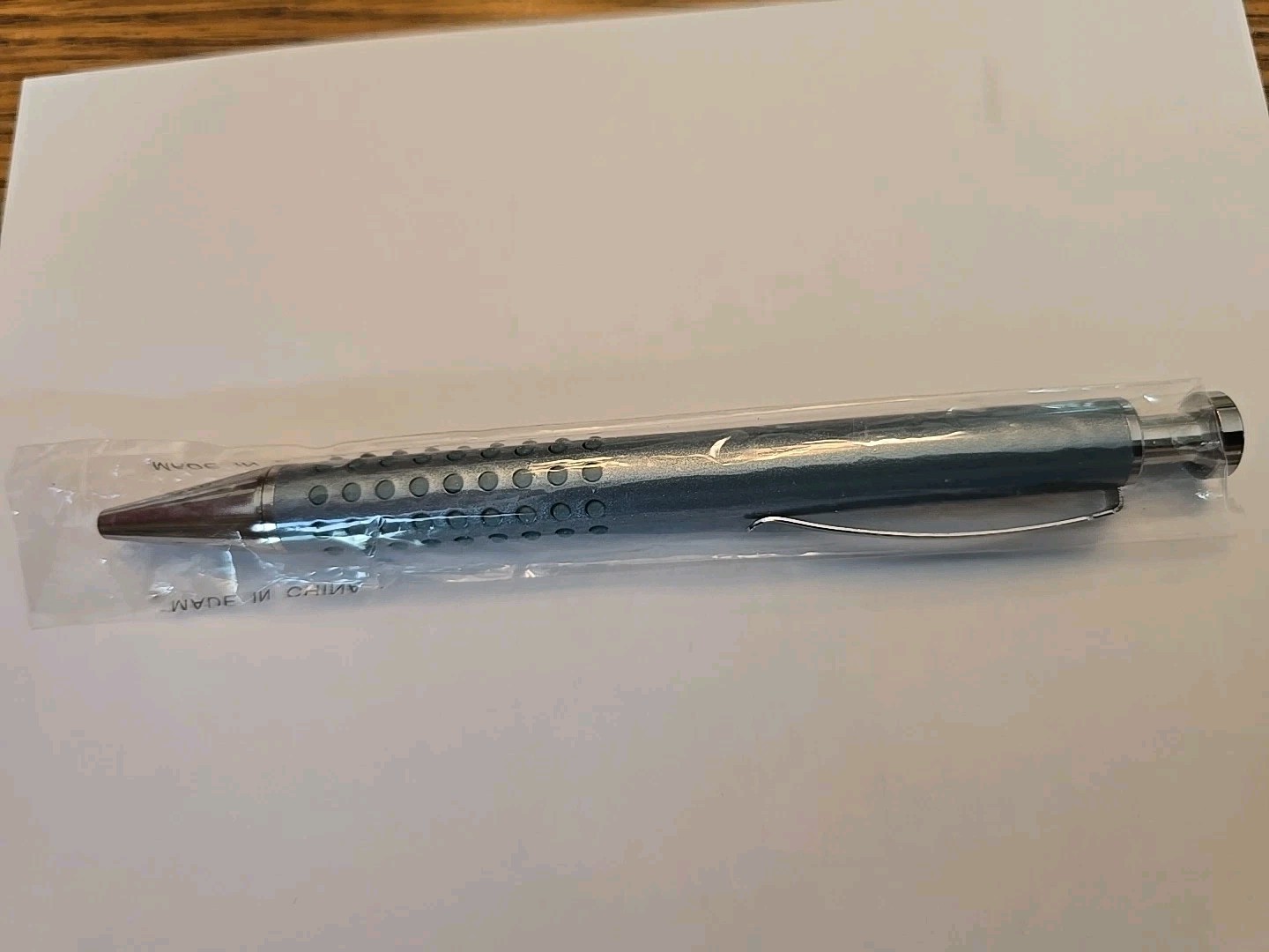 VIAGRA Heavy Metal Pen Pharmaceutical Rep Promo Gray Silver HTF Vintage – Works