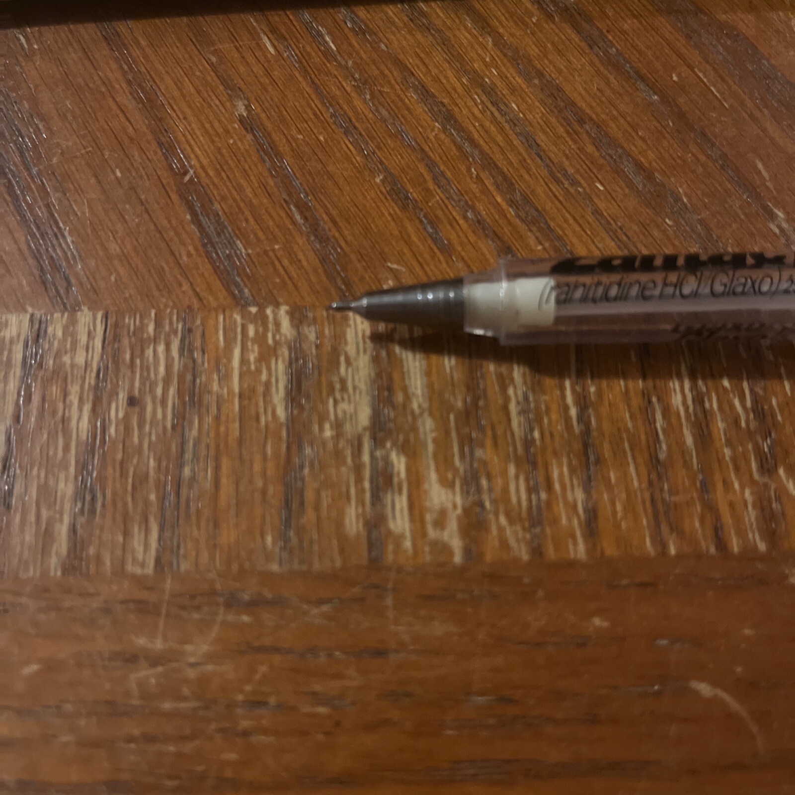 Rare Vintage Zantac Pharmacy Drug Rep Mechanical Pencil Needle Pharma Promo Swag