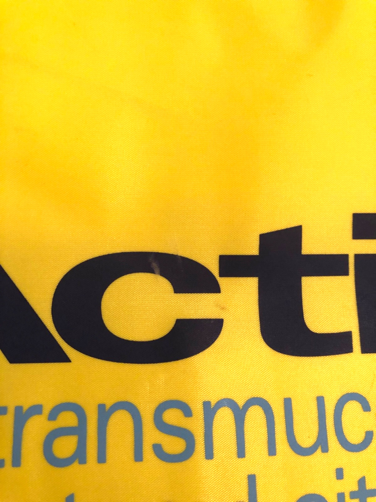 Vtg Actiq Fentanyl Zipper Tote Bag Pharmaceutical Drug Rep Promo Merch Rare HTF