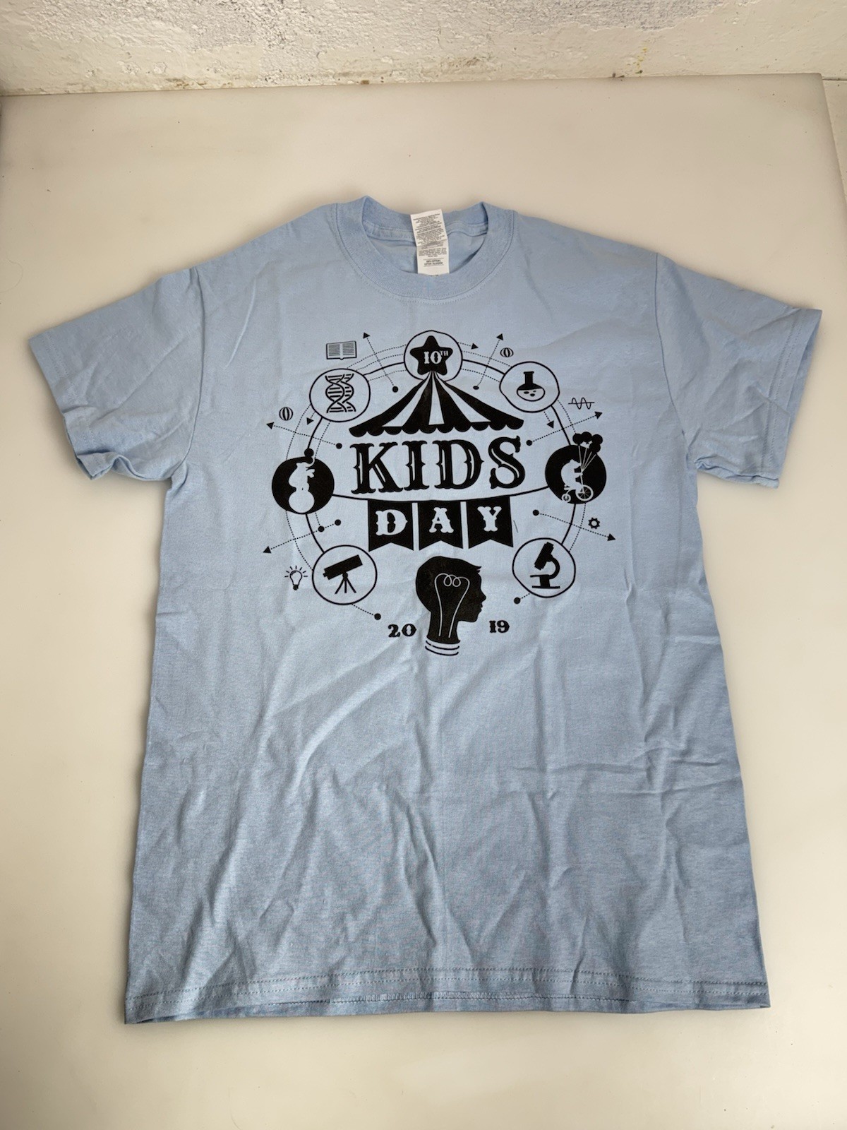 Regeneron Biotech Promotional Bag & Swag- Pencil Ruler Fidget Tshirt 2019 Kids