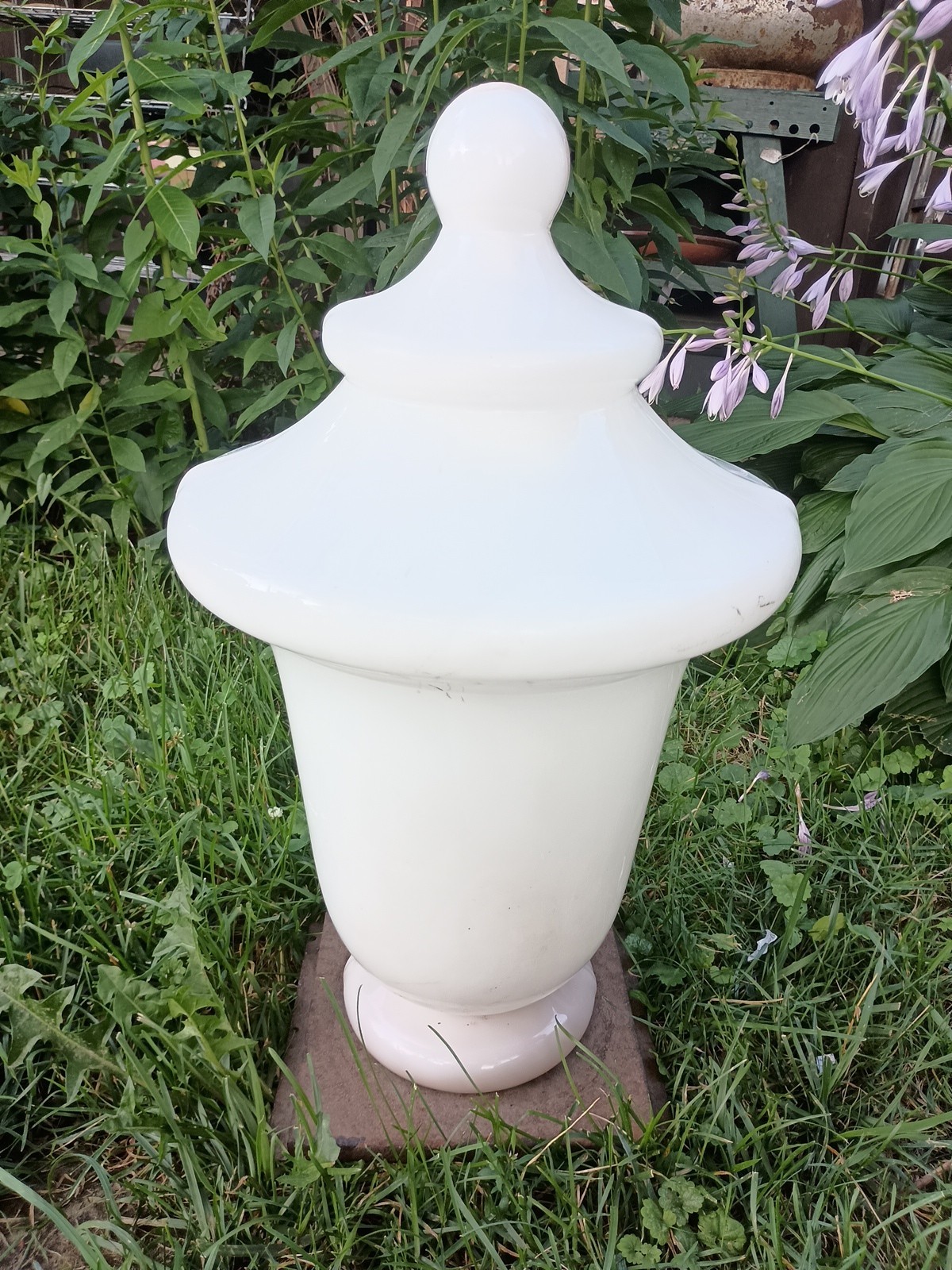 Vintage Pharmacy Counter Display 1950s-1970s Plastic Large 22″ Tall Metal Base