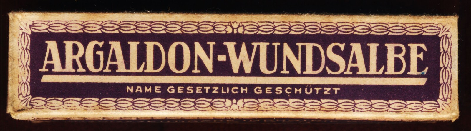 ANTIQUE medical pharm.G.M.B.H WIESBADEN “ARGALDON-WUNDSALBE”
