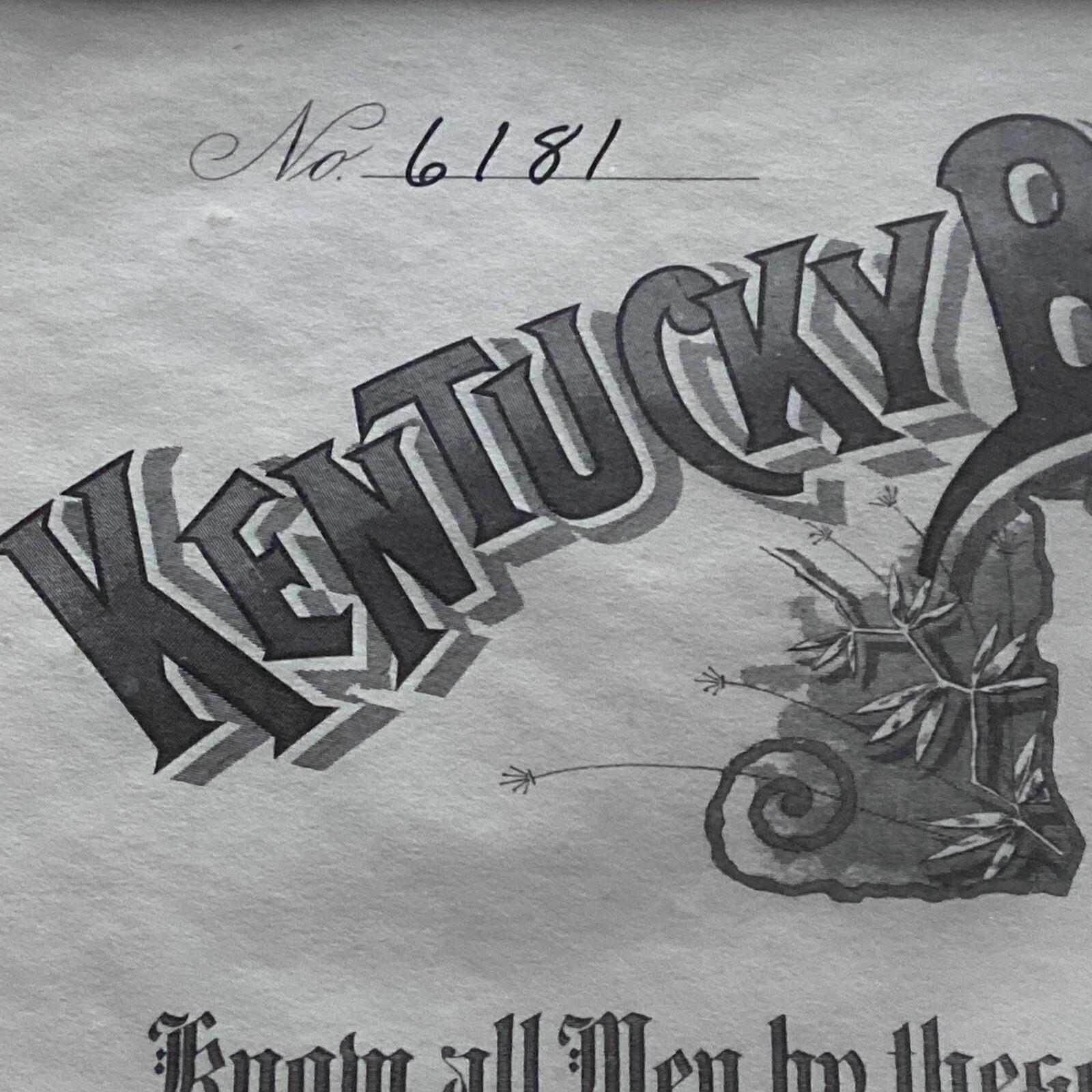 Kentucky Board Of Pharmacy (1966) Registered Pharmacist Certificate