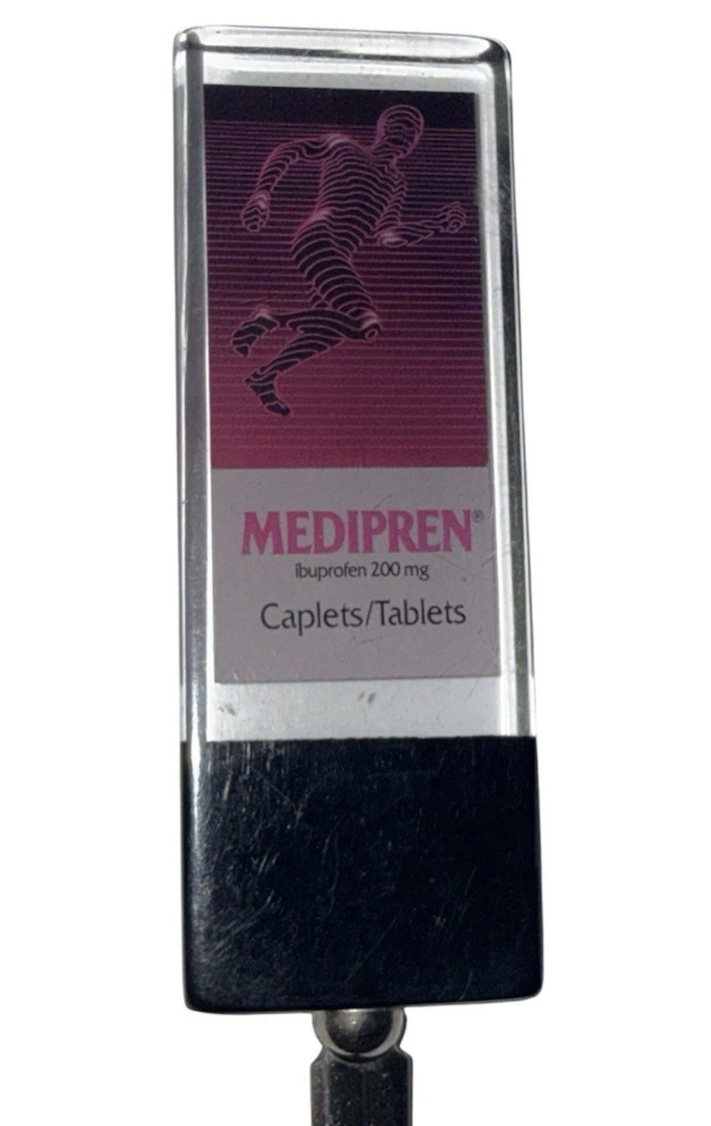VTG 1980’s Medipren Ibuprofen Drug Rep Promo Letter Opener Lucite Handle