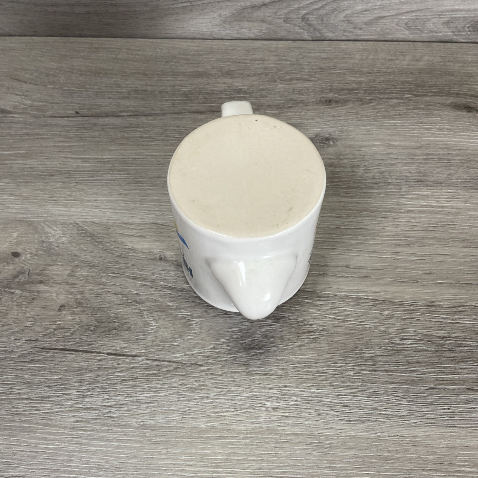 Hismanal Nose Coffee Mug Pharma Rep Vintage White Tea Cup Drug Advertisement
