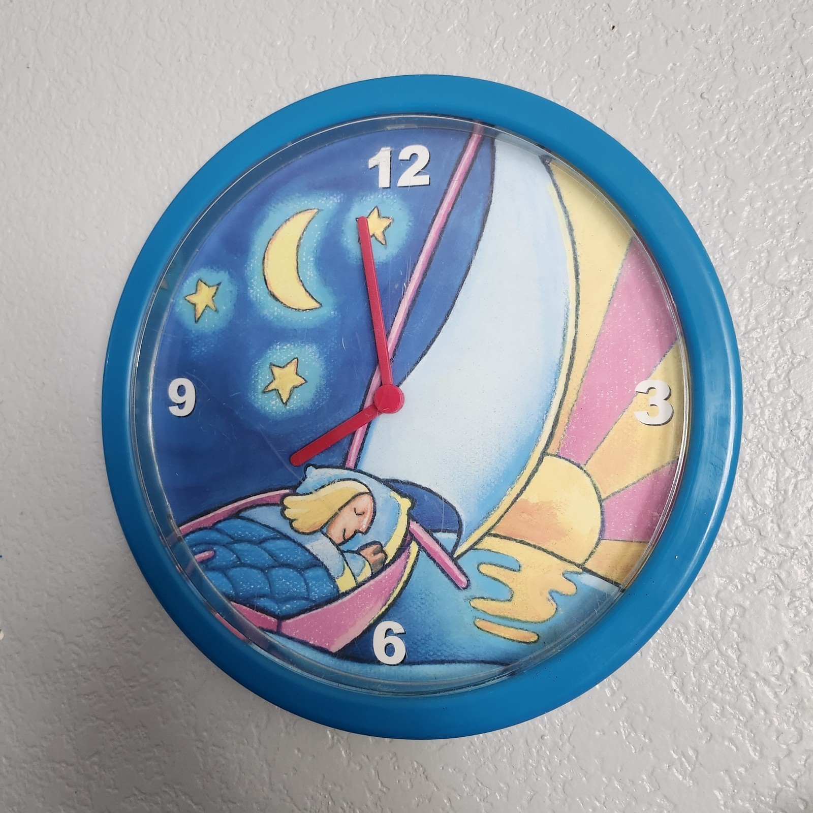Vintage Ambien Drug “Simone” Sleepy Girl Clock Pharmaceutical Drug Rep PARTS