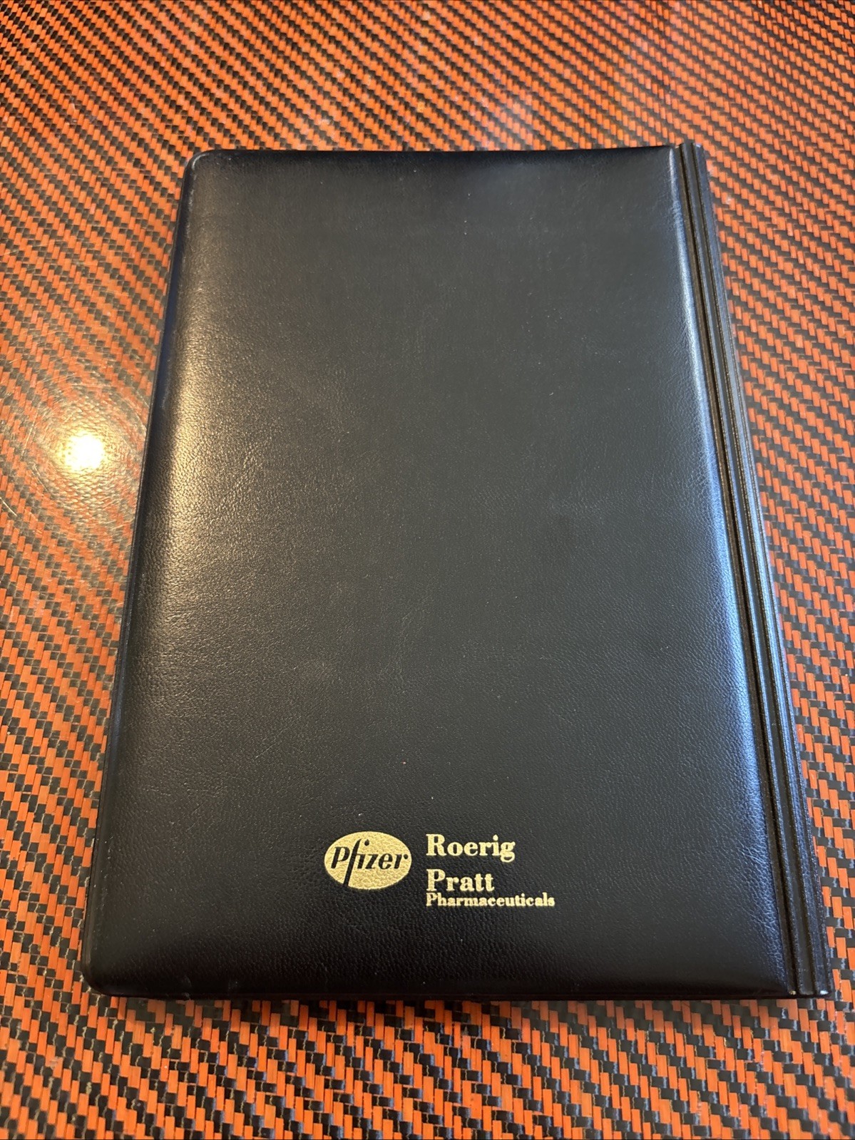 VTG Pharmaceutical Zoloft Advertise Notebook Black Rare