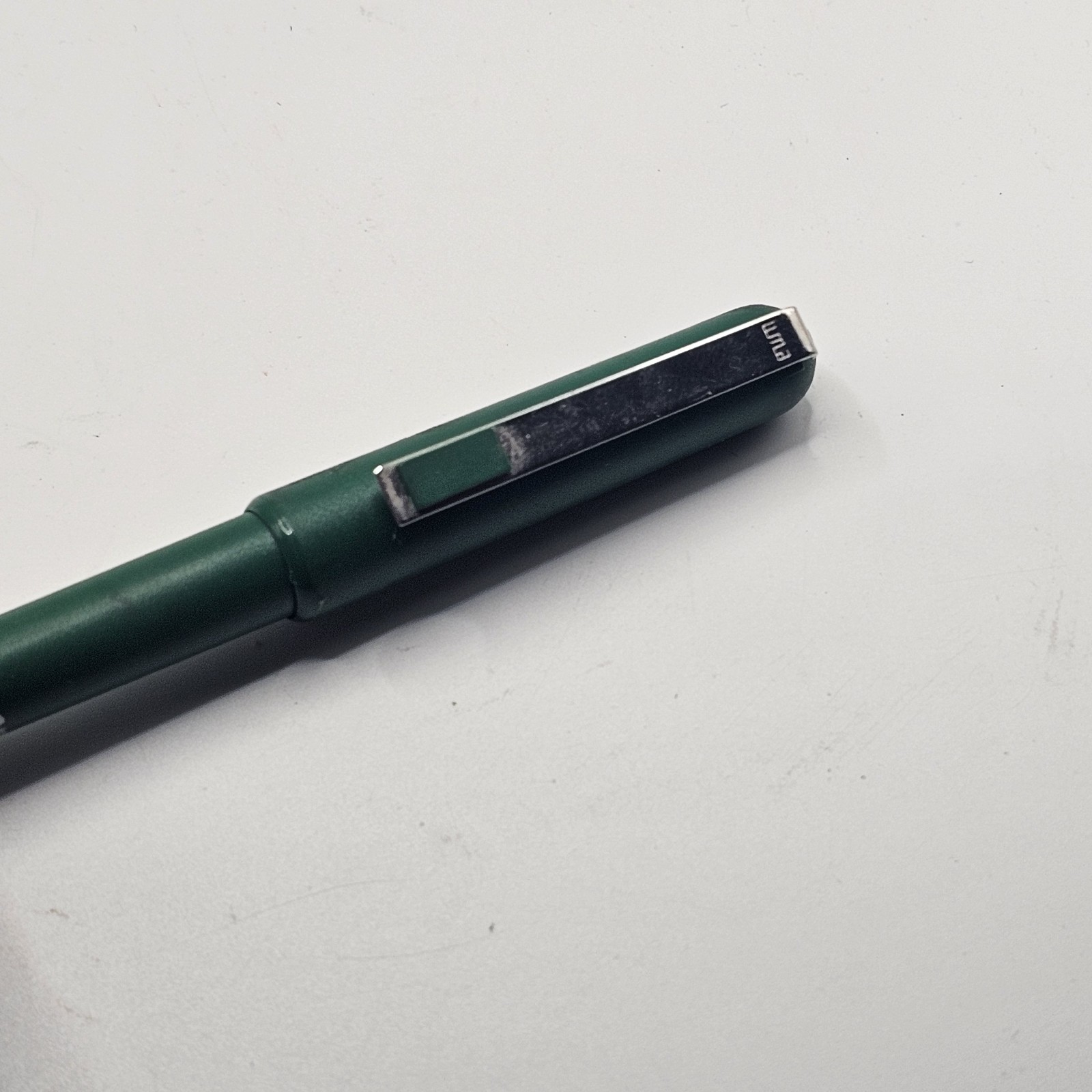 Mezlin Mezlocilin Sodium Ball Point Pen Vintage Green Pharmaceutical Promotional