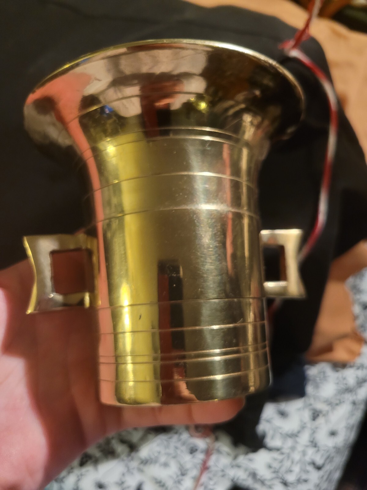 Vintage Brass Dr’s. Mortar And Pestle