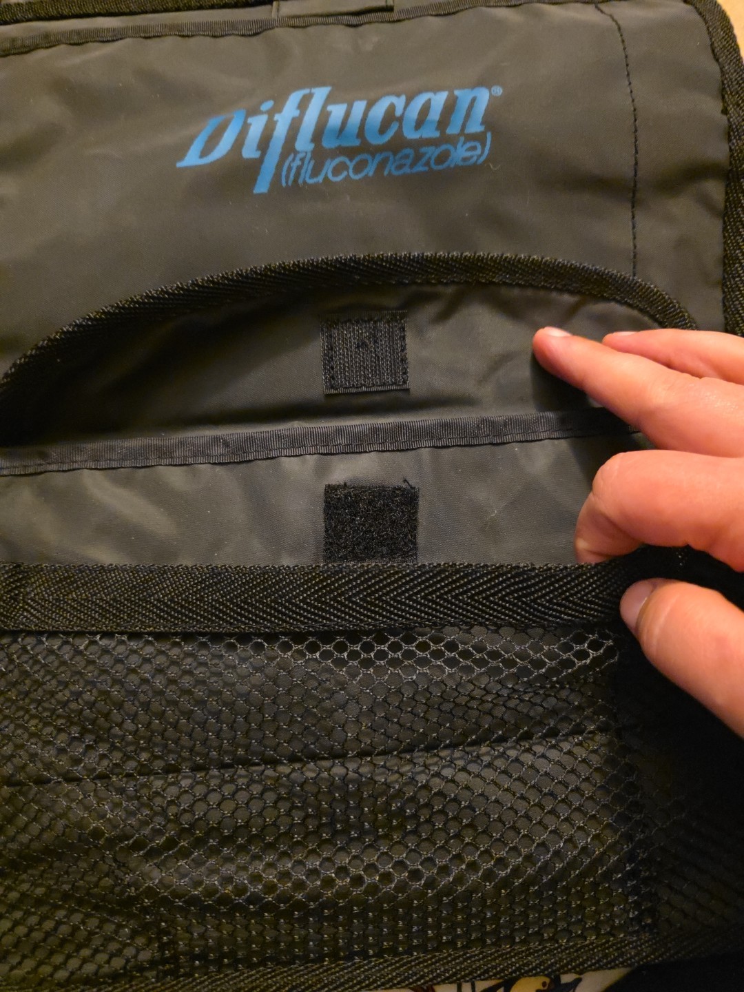 Vtg Diflucan Drug Rep Promo Bag/Organizer See Pics!