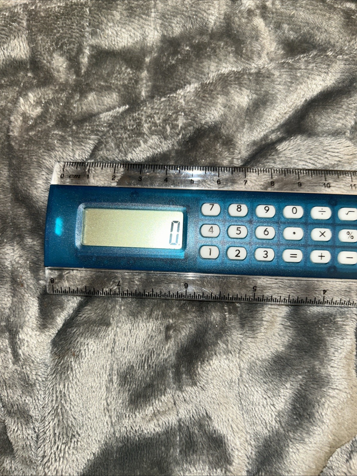 Axert Drug Rep 8″ Ruler Calculator Blue Clear Almotriptan Malate Pharmaceutical