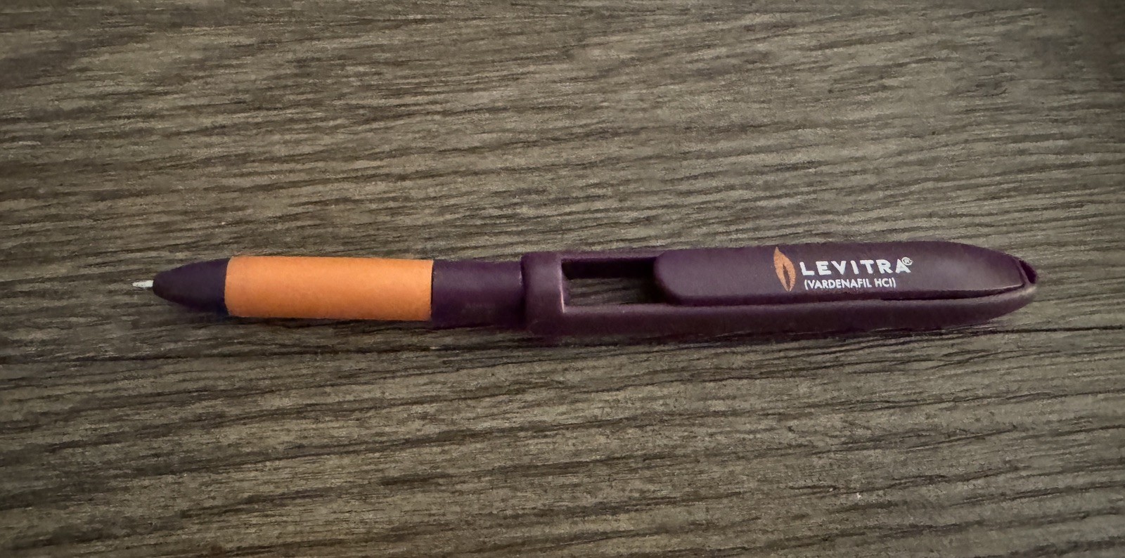 Levitra Slow Opening Pop Up Medical RX Drug Rep Pen Collectible used