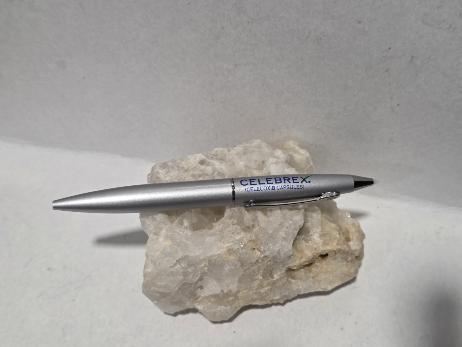 Drug Rep BEXTRA / CELEBREX Collectible Heavy Metal Pen RARE with Stylus tip