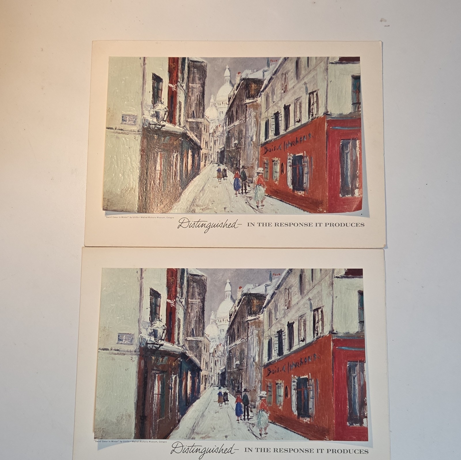 Vintage 1962 Pfizer Pharma Art Print Lot (9) Impressionist Distinguished Campaig