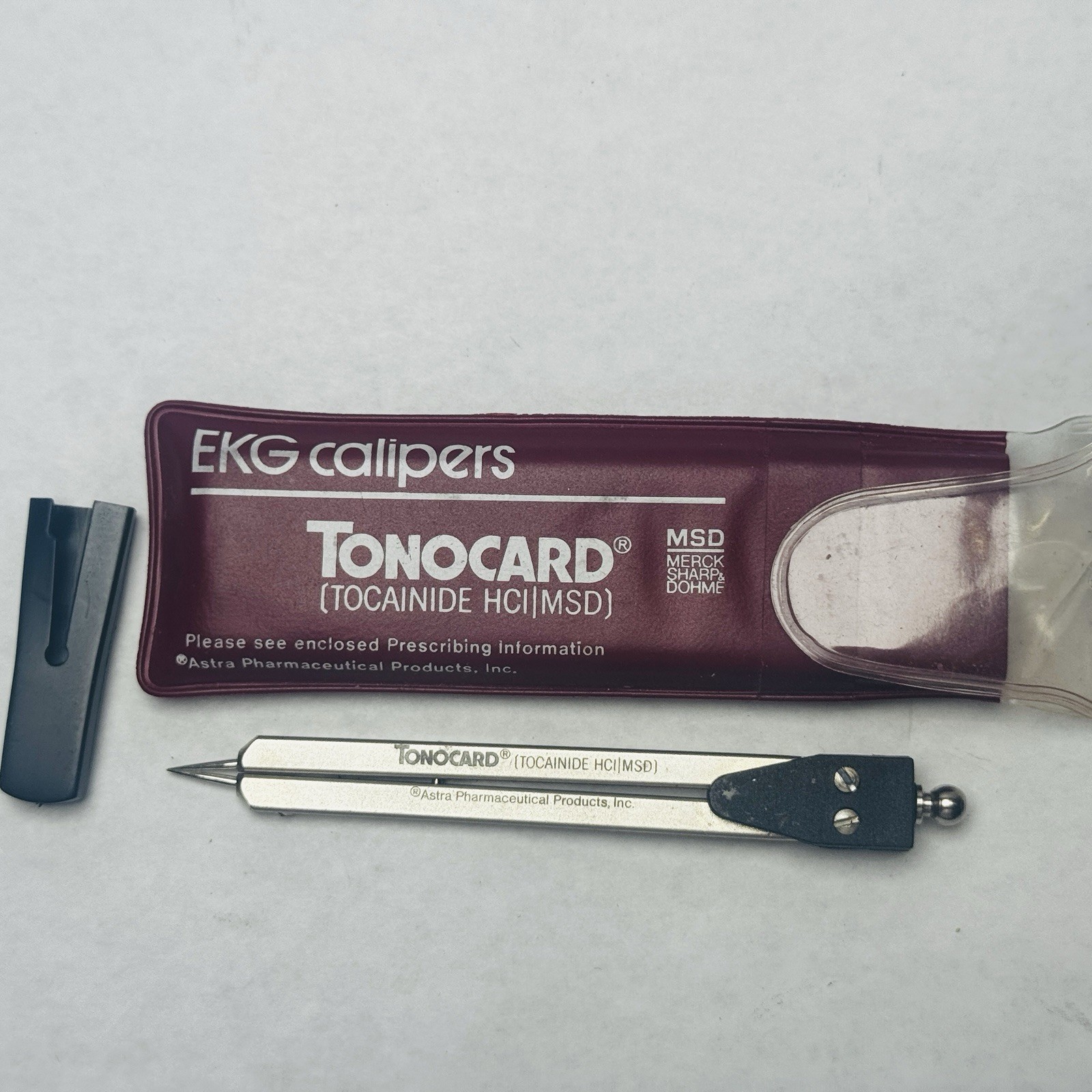 Rare, “Drug rep” Pharmaceuticals Tonocard EKG Calipers Made In Germany