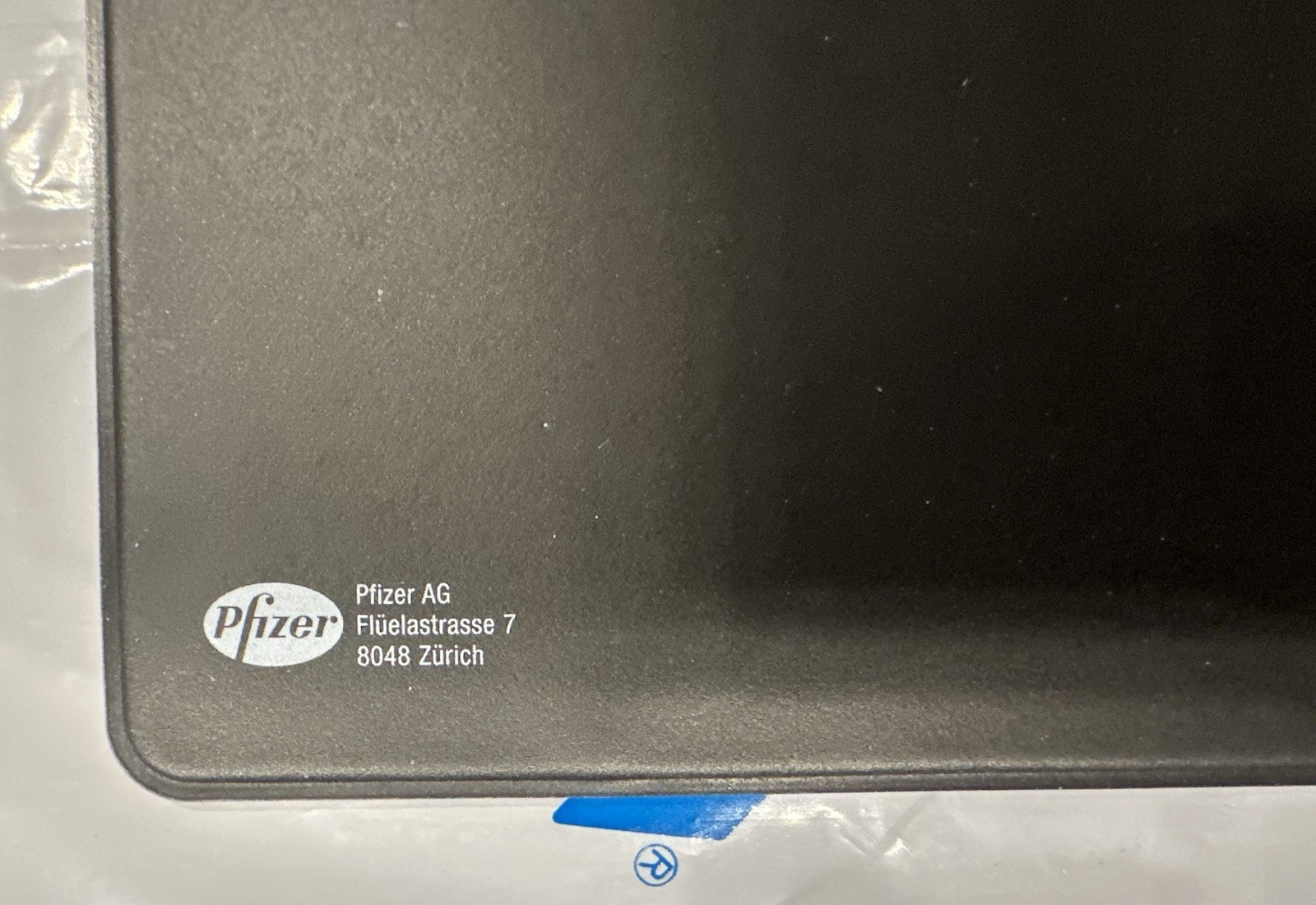 VERY RARE Early Pfizer Viagra Gel Mousepad With Floating Blue Pills Zurich